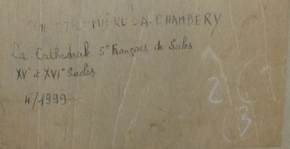 CH. POVILLON: Chambéry - St. François de...