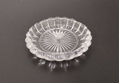 Daum France: a glass candlestick
H 24.5 cm
Joint:...