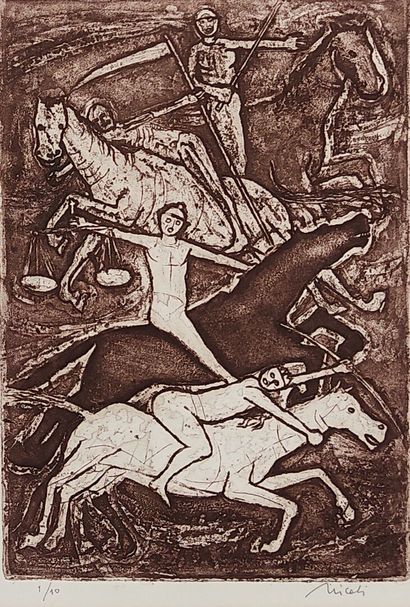 Ignazio MICOLI (1921-1989): A set of three...