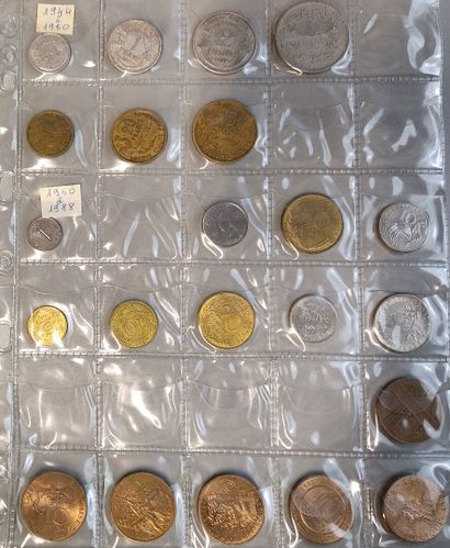 an album of about 175 coins from all countries,...