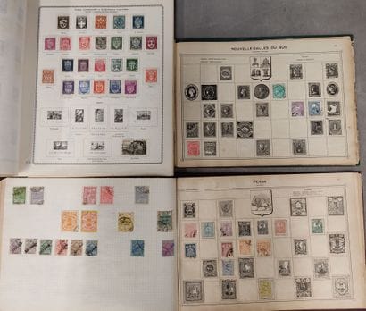 Mint French and world stamps with hinges...