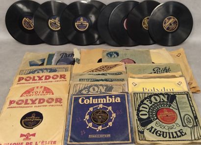 Set of approximately 47 78 rpm records 
Publishers:...