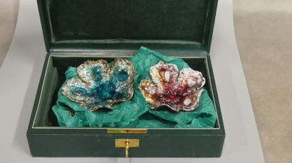 Lot: Louis ARNAUD
Emaux d'art, four small...