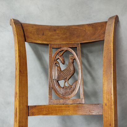 A set of 7 Provencal Directoire chairs
four...