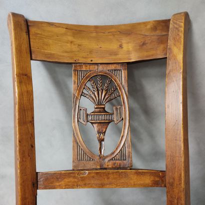 A set of 7 Provencal Directoire chairs
four...