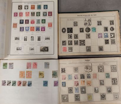 Mint French and world stamps with hinges...