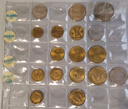 an album of about 175 coins from all countries,...