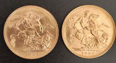 Two golden kings
George V - 1925
Veiled Victoria...