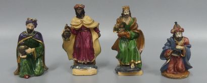 Set of twelve crib figures and animals
in...