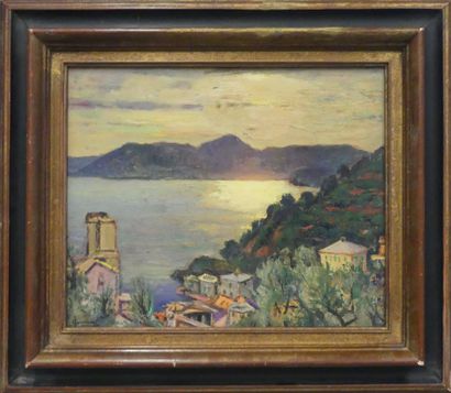 Joseph Victor COMMUNAL (1876 -1962): 
Landscape...