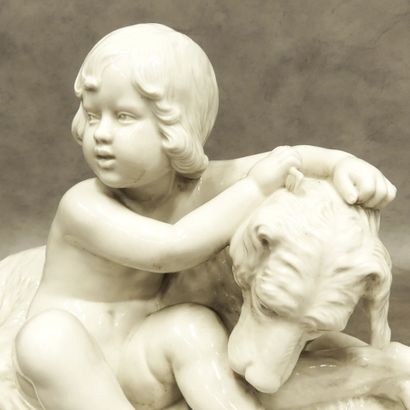 Villenauxe la Grande: important white porcelain...