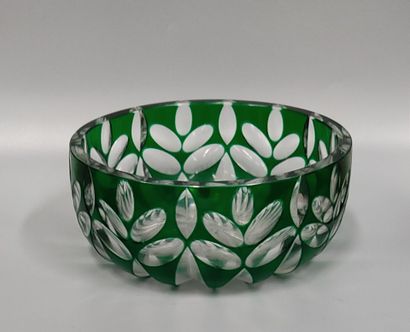 St Louis: a cut and green-tinted crystal...