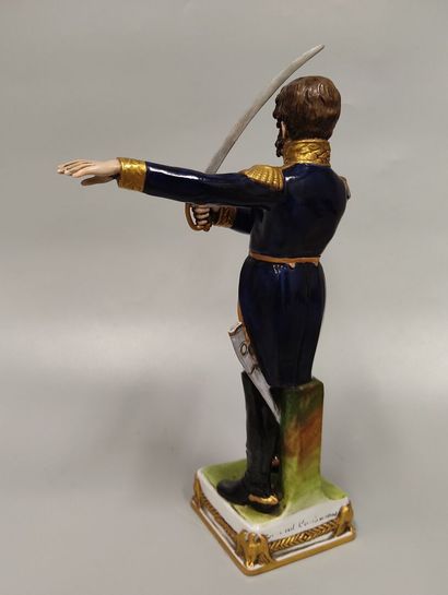 Cambronne: polychrome porcelain subject 
H...