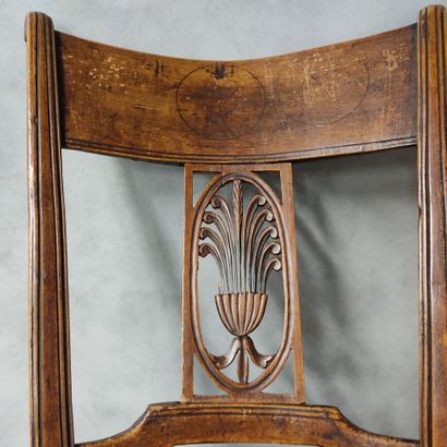 A set of 7 Provencal Directoire chairs
four...