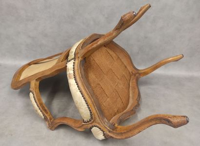 Louis XV style armchair
Back carved with...