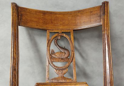 A set of 7 Provencal Directoire chairs
four...