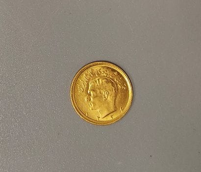 Iran, Reza Shah 1/2 Pahlavi gold SH 1338...