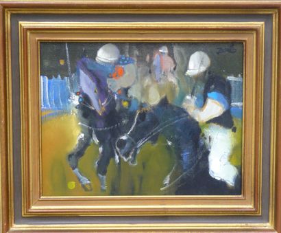 Jordi BONAS (1937 - 2017) 
Polo
Oil on canvas...