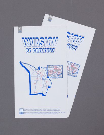 INVADER (né en 1969)
Invasion map, 1999
Multiple
Deux...