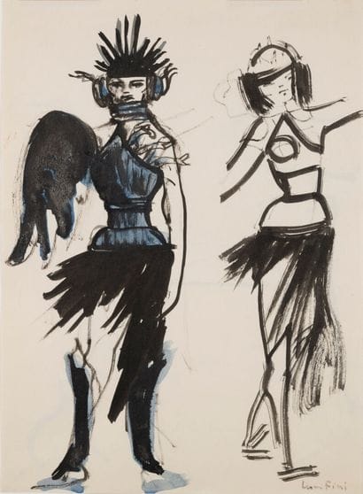 Leonor FINI (1907-1996)
Untitled (Penthesilee),...