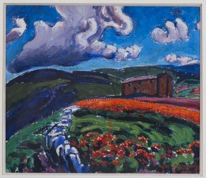 René SEYSSAUD (1867-1952)
Poppy picking in...