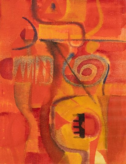 Bernard RANCILLAC (1931-2021)
Untitled
Gouache...