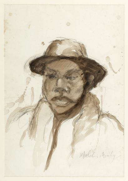 Malcolm MORLEY (1931-2018)
Untitled (Portrait...