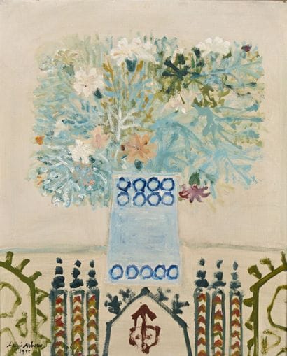 Avni ARBAS (1919-2003)
Bouquet of flowers,...