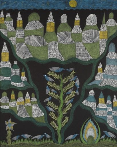 Scottie WILSON (1891-1972)
Untitled, circa...