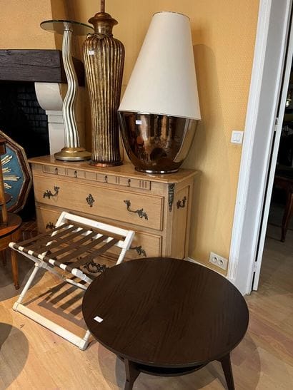 LOT including :
silver-plated ceramic coffee...