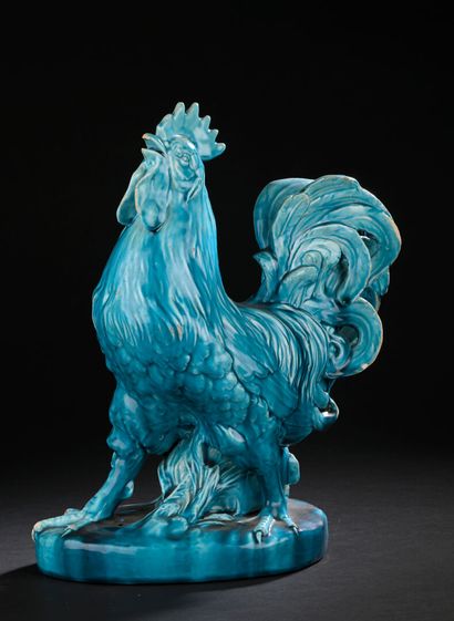Clément MASSIER (1844-1917) 
Coq
Sujet en...