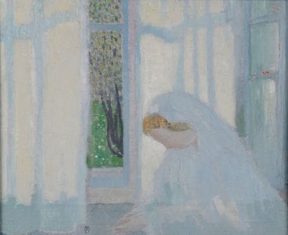 Maurice DENIS (1870-1943) 
Communiante en...
