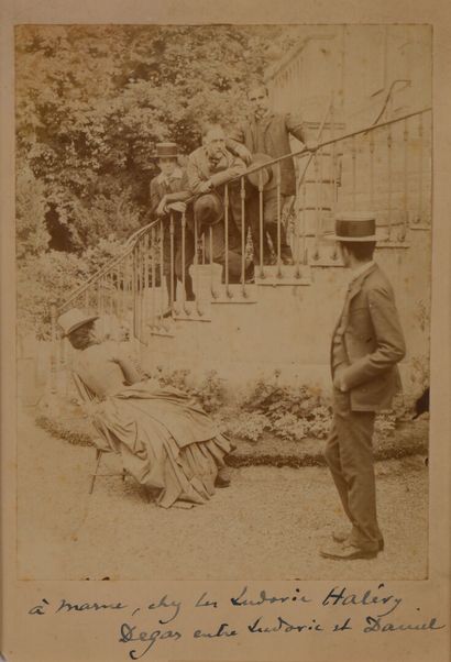 Cercle de Ludovic HALÉVY (peut-être Louise...