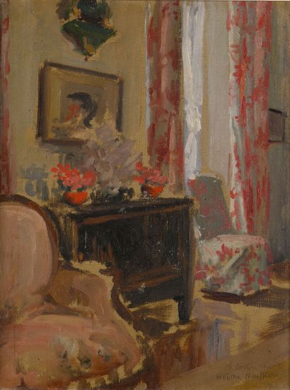 Berthe NOUFFLARD (1886-1971)
Vue d'intérieur...