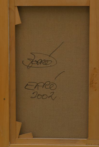 ERRO (b. 1932)
Dont forget to wash your cat...