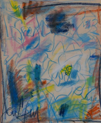 Gen Paul (1895-1975)
Flowers
Charcoal
Signed...
