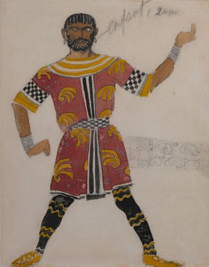 Léon BAKST (1866-1924)
Brigand rouge (projet...