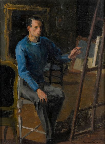 Francis TAILLEUX (1913-1981)
Portrait présumé...