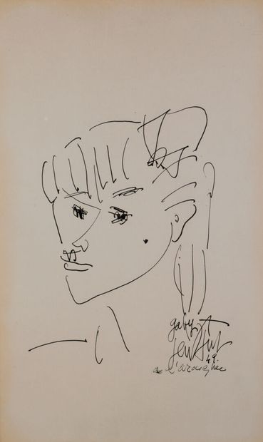 Gen Paul (1895-1975)
Portrait of Gaby
Ink
Signed...