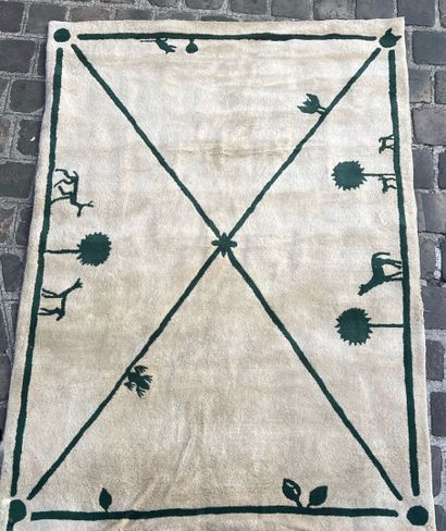 Diego GIACOMETTI
Hand-woven wool rug 