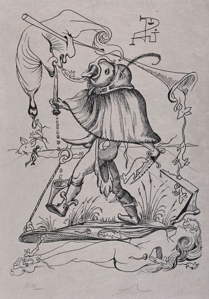 Salvador DALI (1904-1989).
