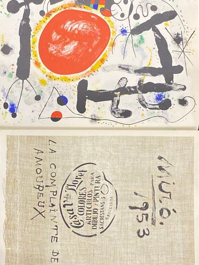 MIRO Joan
Derrière le Miroir, n°57-58-59,...