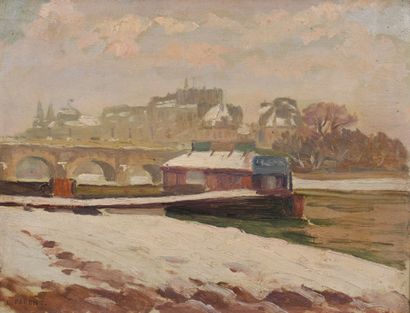 Léon PARENT (1869-1943)
Quai de Seine sous...