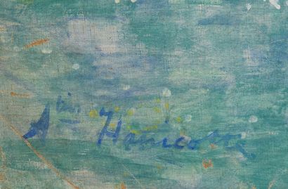 Augustin HANICOTTE (1870-1957)
Springtime
Oil...