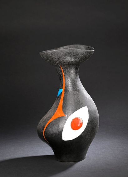 VALENTIN Gilbert (1928-2000)
Large ceramic...