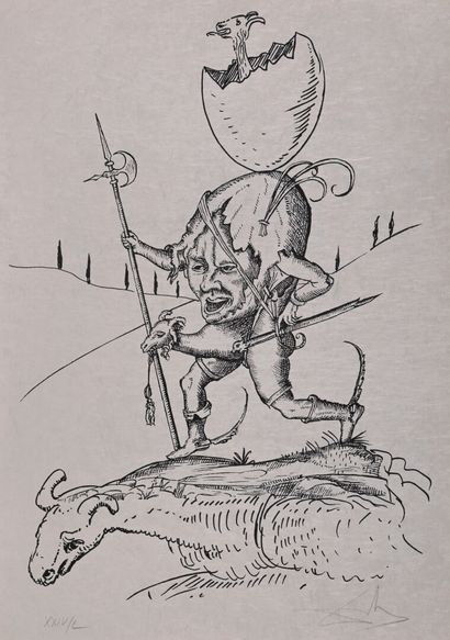 Salvador DALI (1904-1989).
