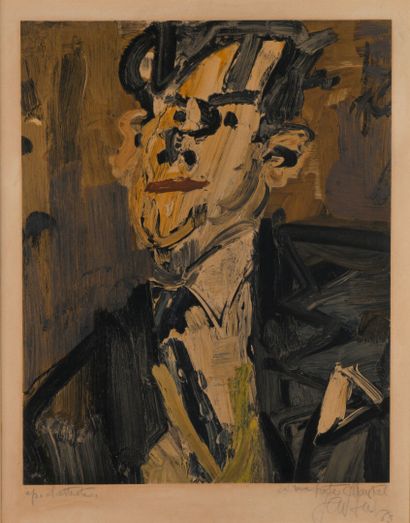 Gen Paul (1895-1975)
Portrait
Lithograph
Signed...