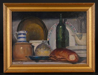 Georges GONTHIER (1886-1969)
Still life
Oil
33.5...