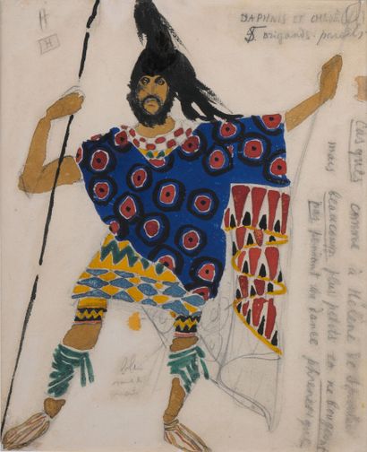 Léon BAKST (1866-1924)
Brigand bleu (projet...