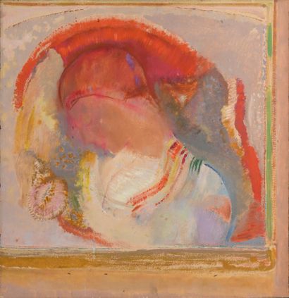 Odilon REDON (1840-1916)
Femme de profil
Huile...